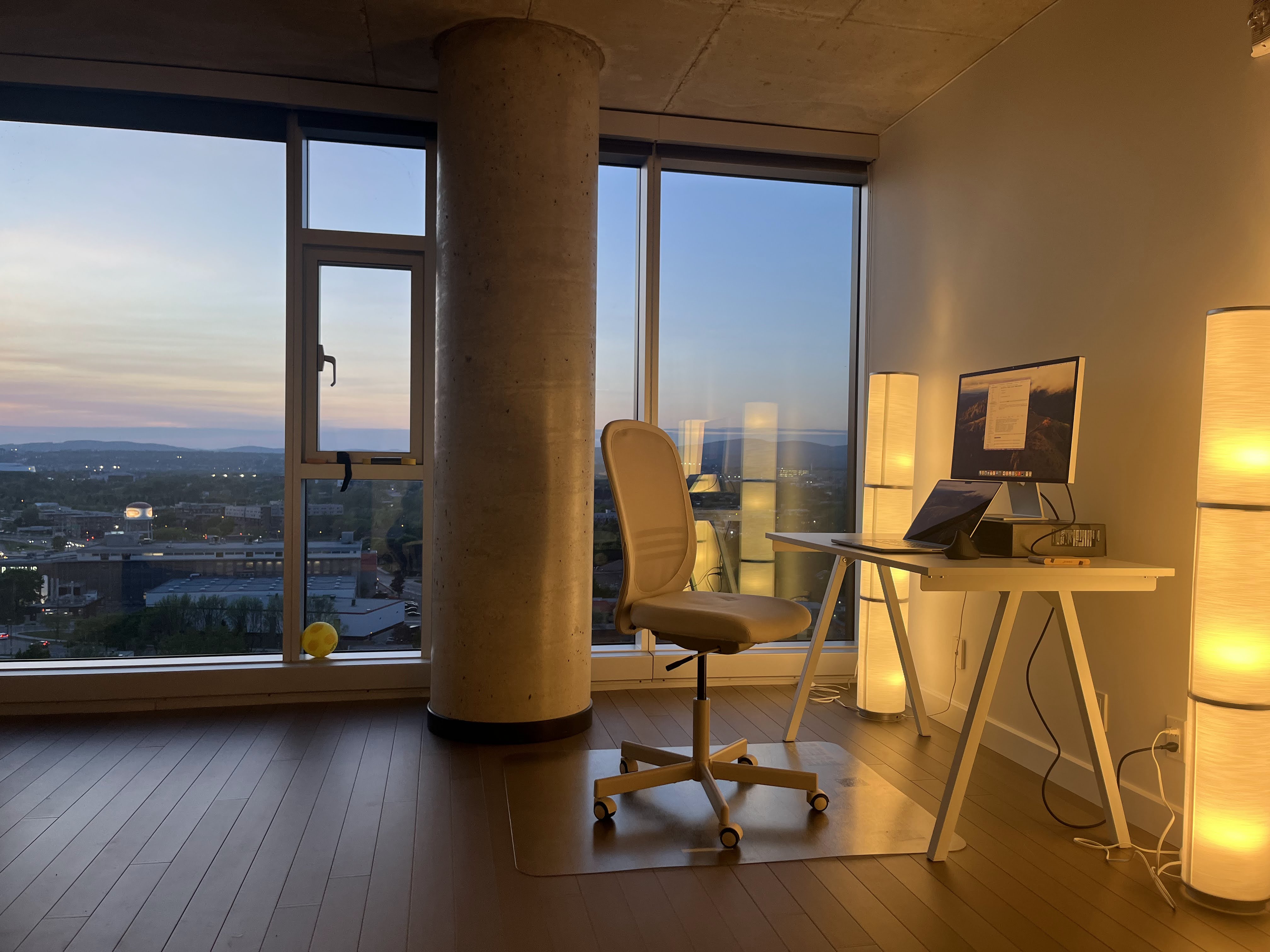 My old home office (I no longer live there) Home office